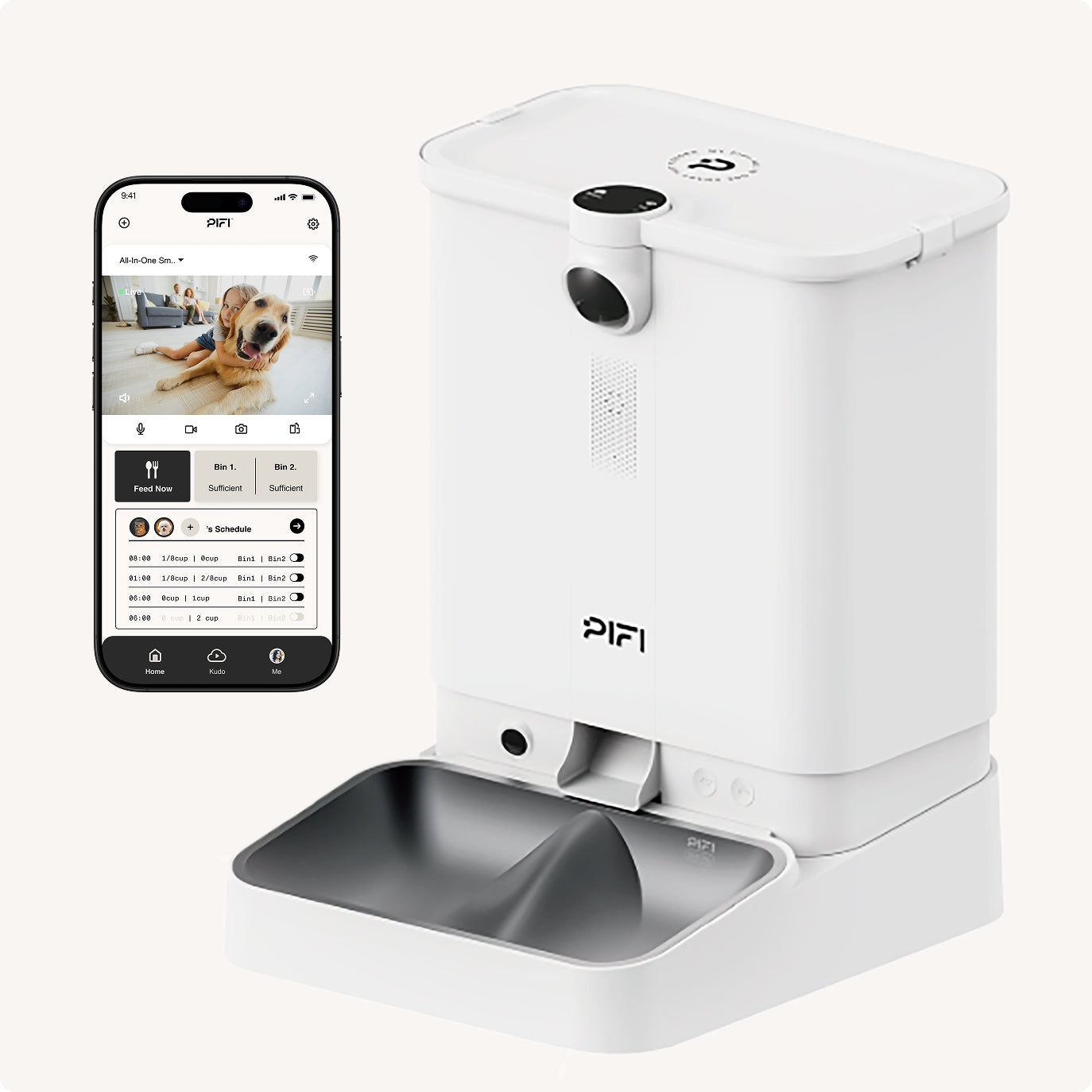 All-in-One Smart Pet Feeder-AUTOMATIC FEEDERS